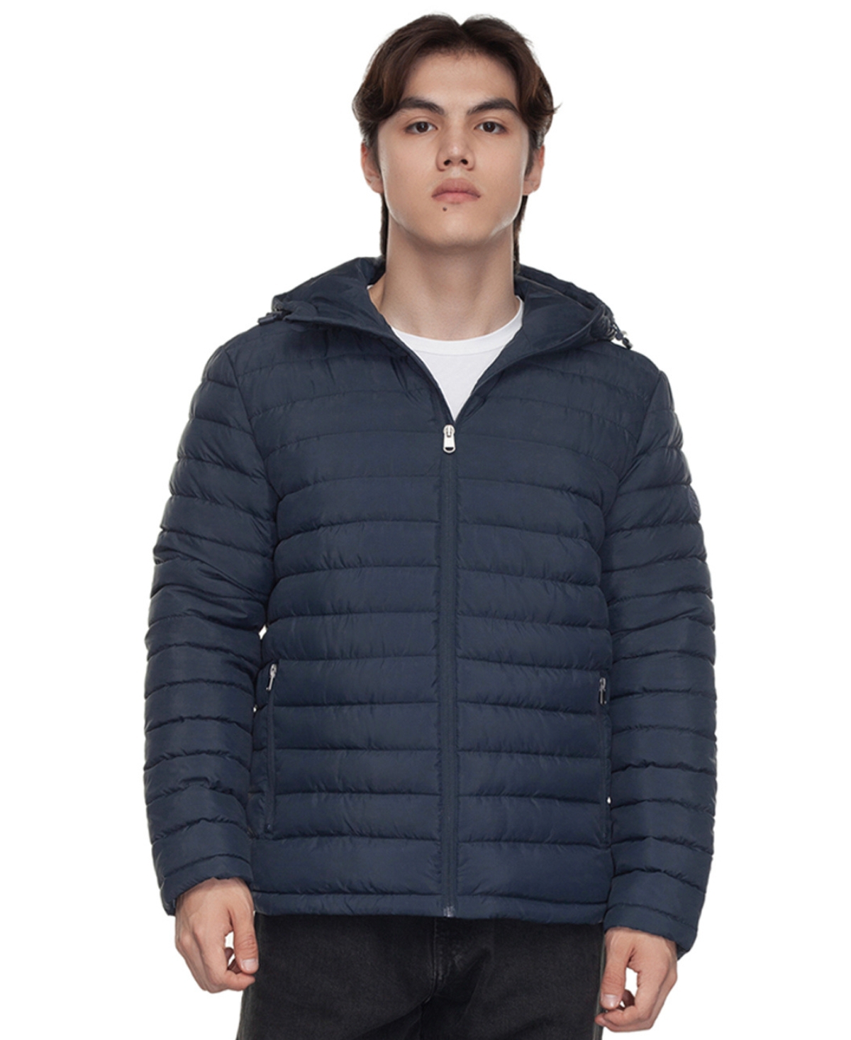 Men's Midweight Puffer Jacket - Olive