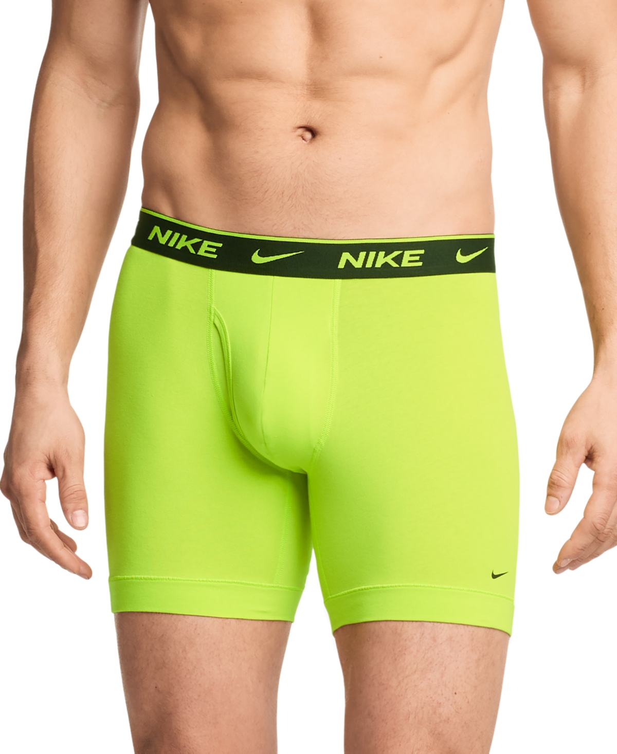 Nike Men's 3-Pack Dri-fit Essential Cotton Stretch Boxer Briefs
