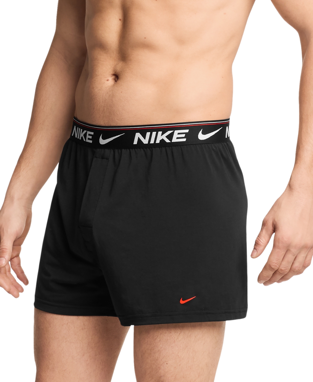 Nike Men's Dri-fit Ultra Comfort Knit Boxer Briefs, Pack of 3