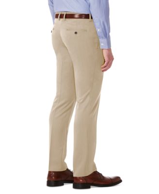 Men Slim-Fit Heather Dress Pants