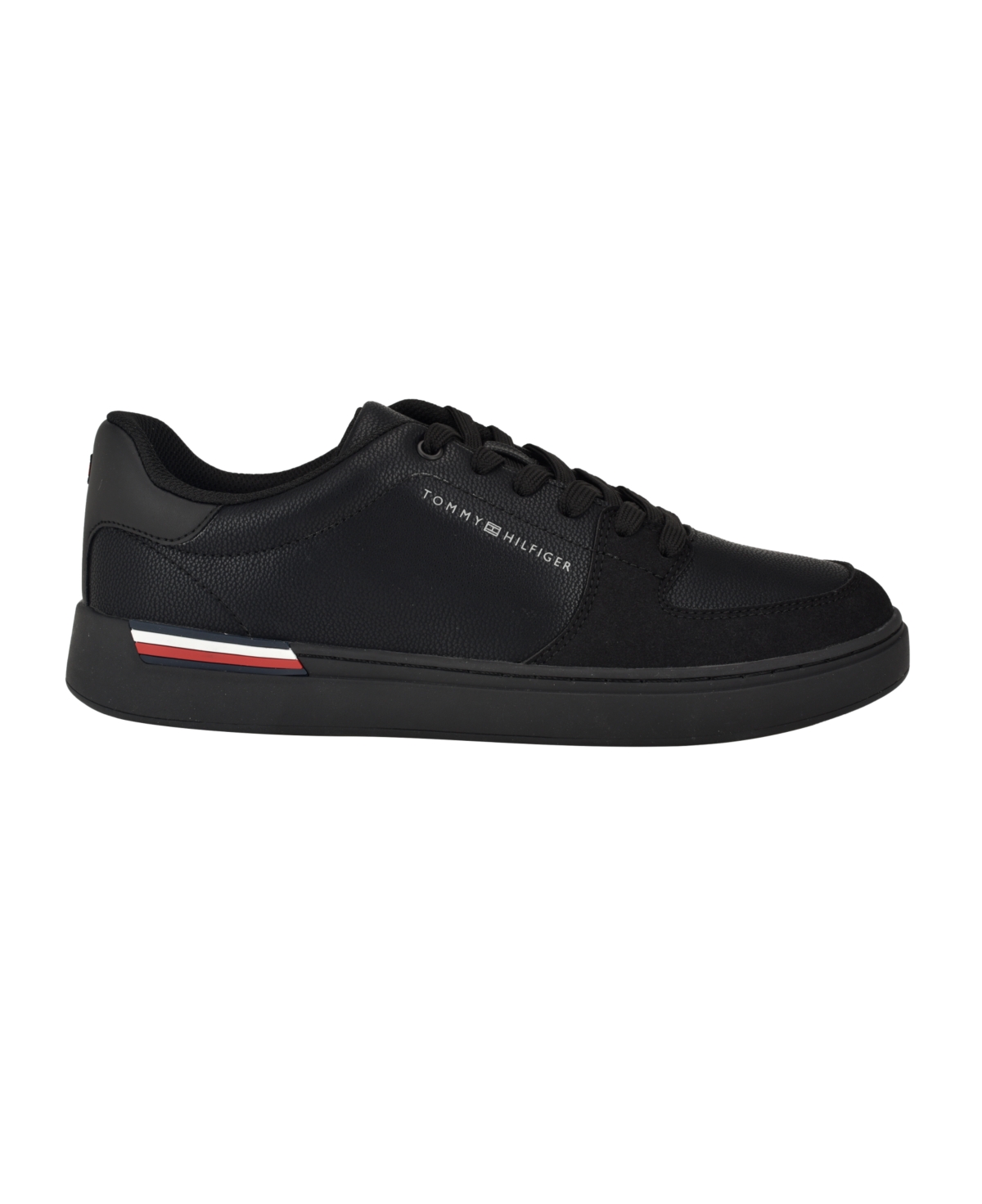 Tommy Hilfiger Men's Jorian Fashion Lace Up Sneakers In White,navy