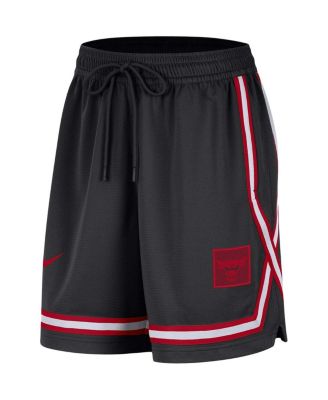 Women's Black Chicago Bulls Sideline Fly Crossover Performance Shorts
