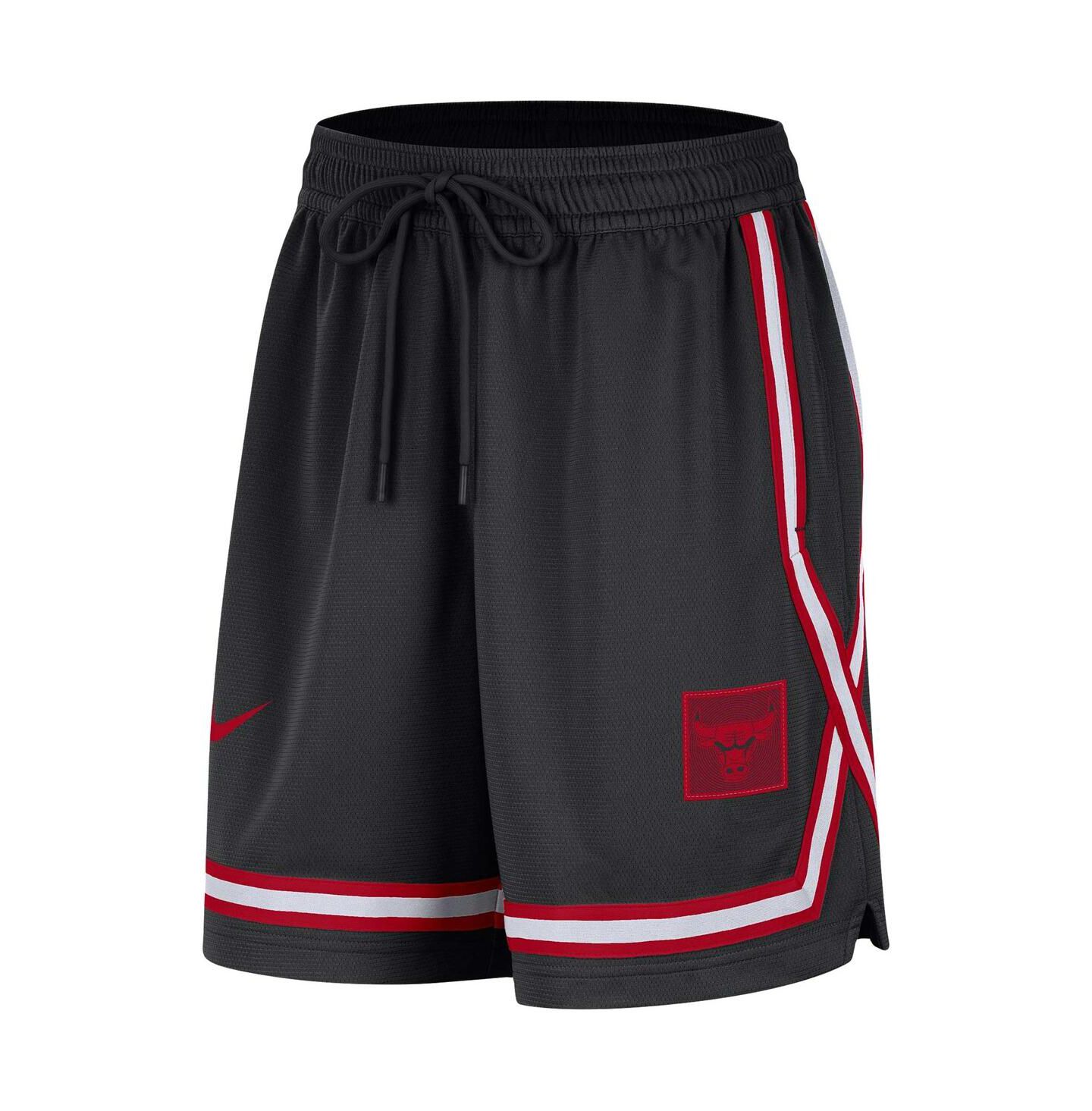 Женские спортивные шорты Nike Chicago Bulls Sideline Fly Crossover, Black — фото 3