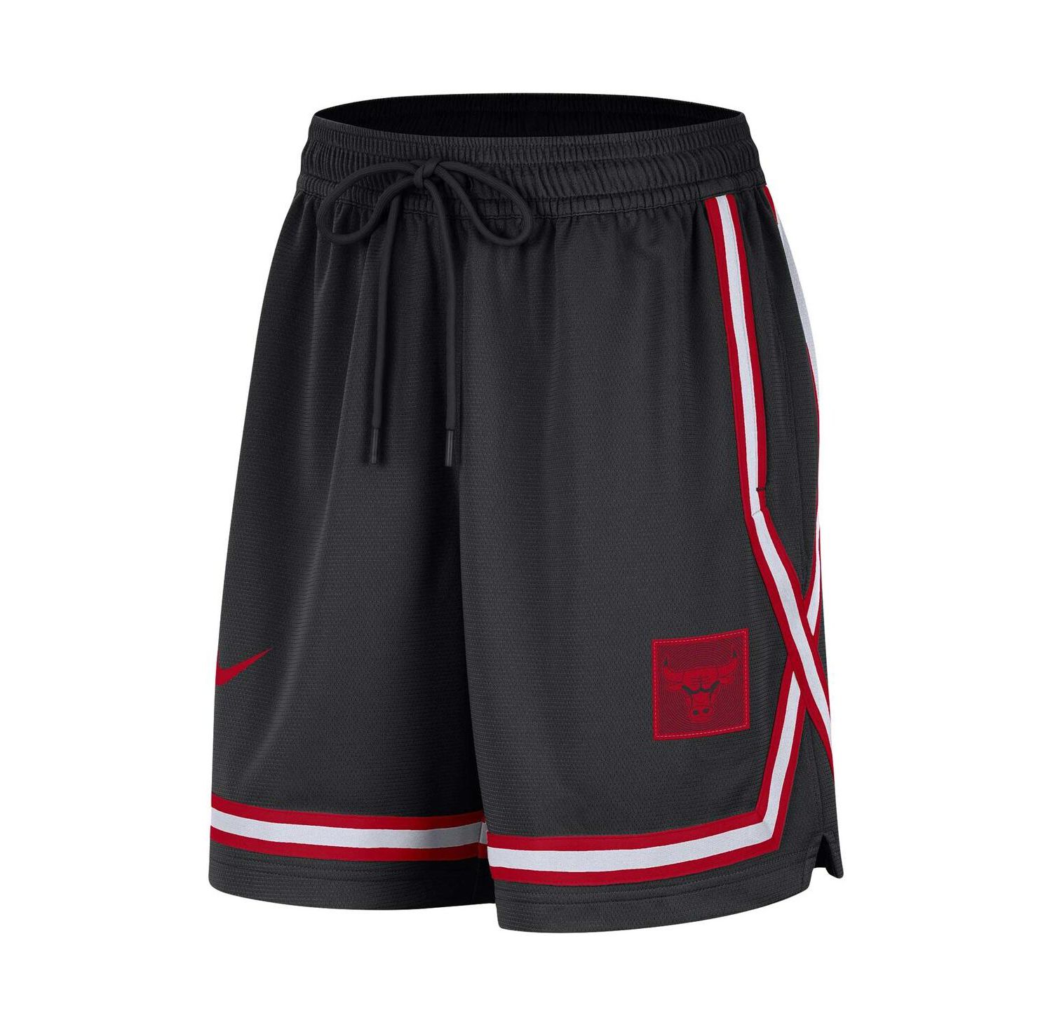 Women's Black Chicago Bulls Sideline Fly Crossover Performance Shorts