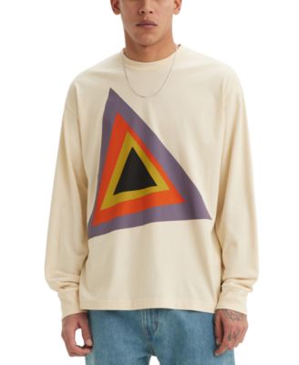 Levi's - Men's Relaxed Fit Long Sleeve Prism Graphic Skateboard T-Shirt