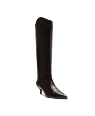 Women's Maryana Lo Wide Pointed Toe Knee High Boots