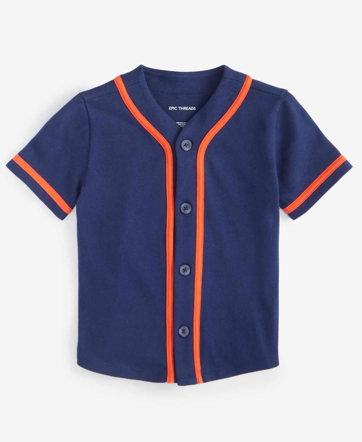 Epic Threads Toddler Boys Cotton Baseball Jersey Shirt, Created for Macy's