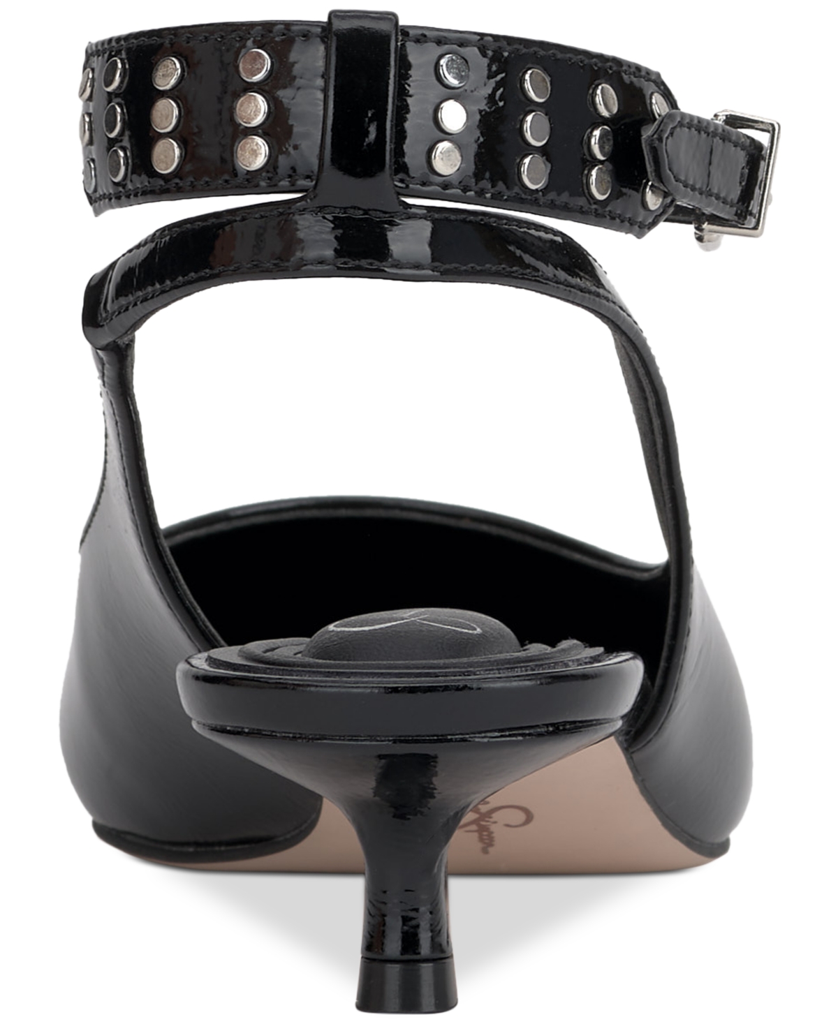 Jessica Simpson Women's Vellana Ankle-Strap Kitten-Heel Pumps