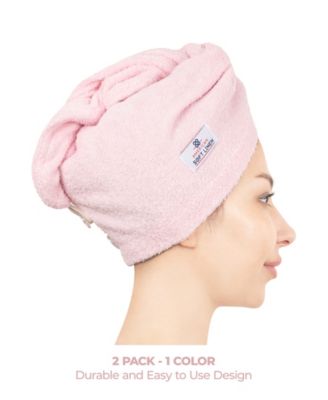 2-Pack Hair Drying Towels, 26" x 13"