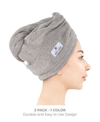 2-Pack Hair Drying Towels, 26" x 13"