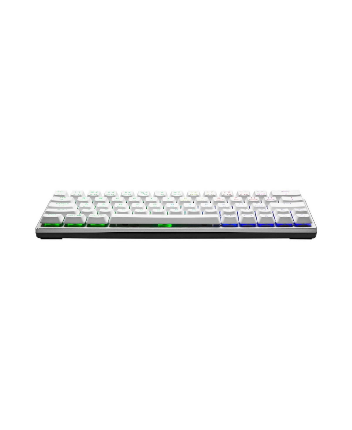 Coolermaster Cooler Master SK620 Wired Mechanical Low Profile Gaming Keyboard (Silver - White
