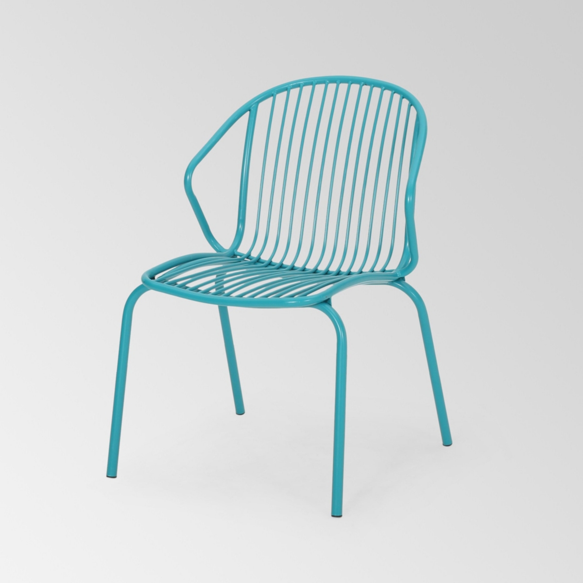 Streamdale Furniture Classic Parallel Line Outdoor Chairs Durable Comfort and Style