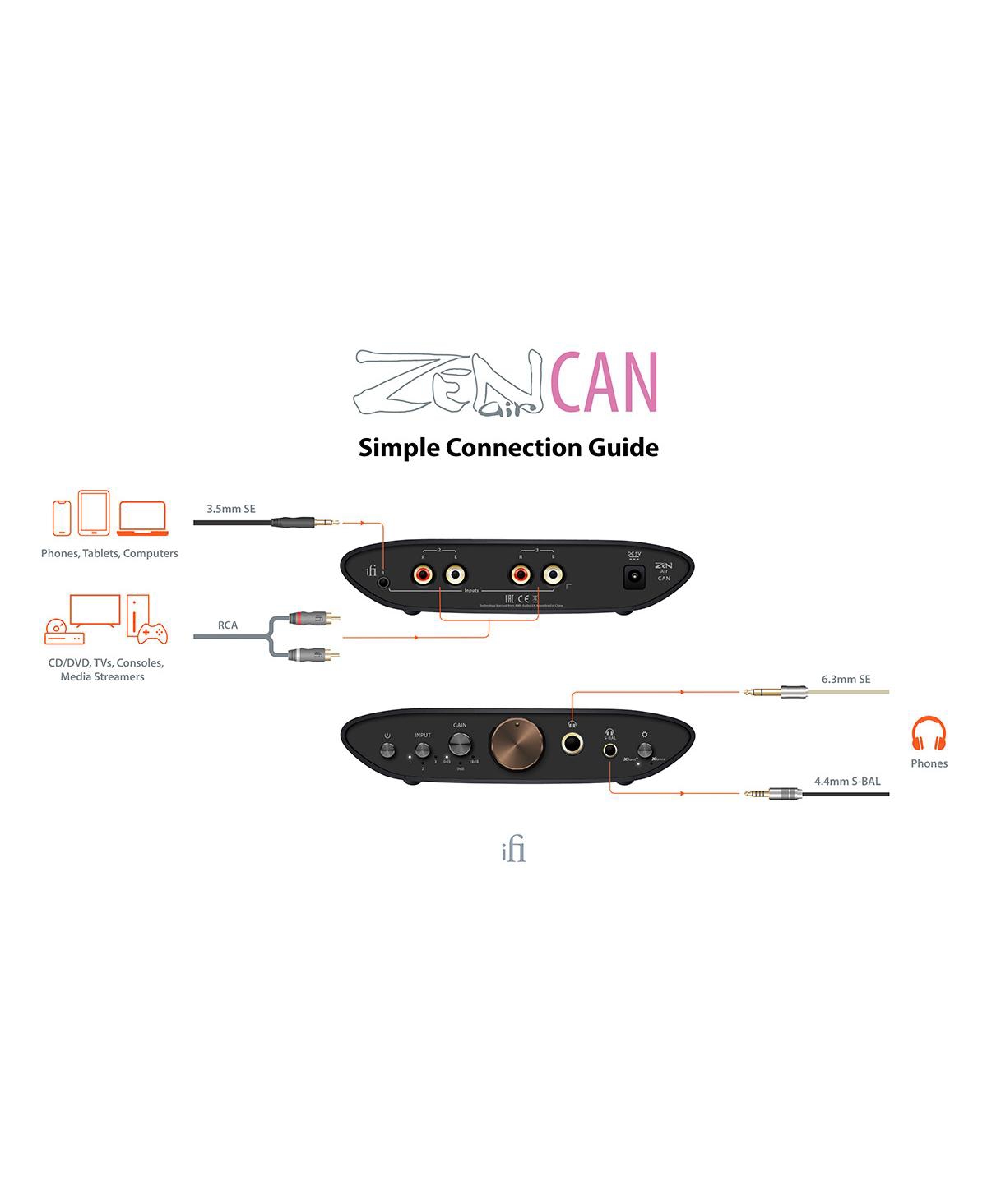 iFi Audio Zen Air Can High-Power Analogue Headphone Amplifier