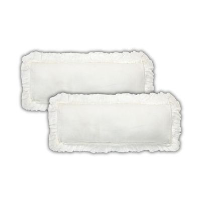 Linen Sheer Ruffle Decorative Throw Pillow Covers