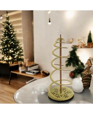 Wood Tree Figurine - Delicate and Charming Decorative Accent for Tabletops or Shelves