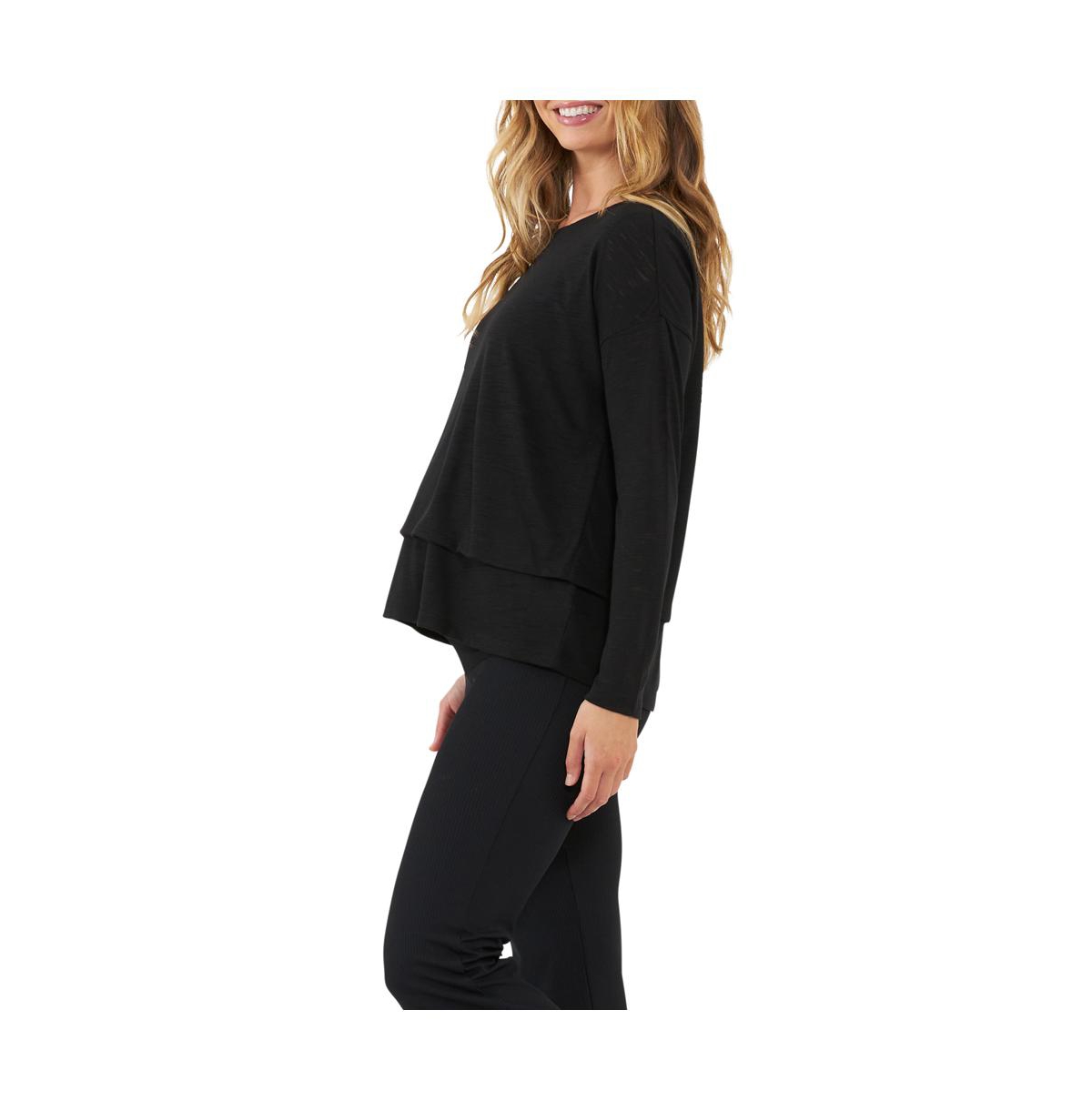 Ripe Maternity Maternity Jazmin Long Sleeve Nursing Top