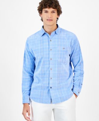 Tommy Bahama - Men's Coastline Cord Brissa Check Long-Sleeve Shirt