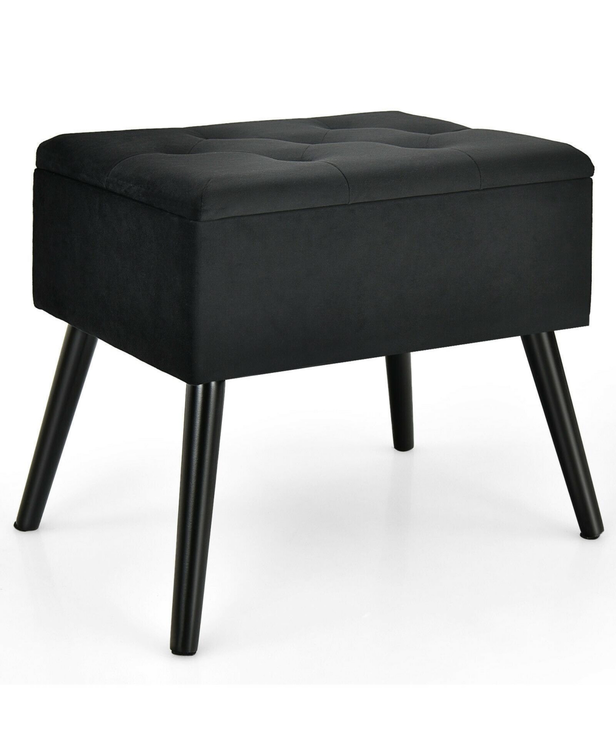 Storage Ottoman with Legs for Living Room and Bedroom Stylish Functional Solution