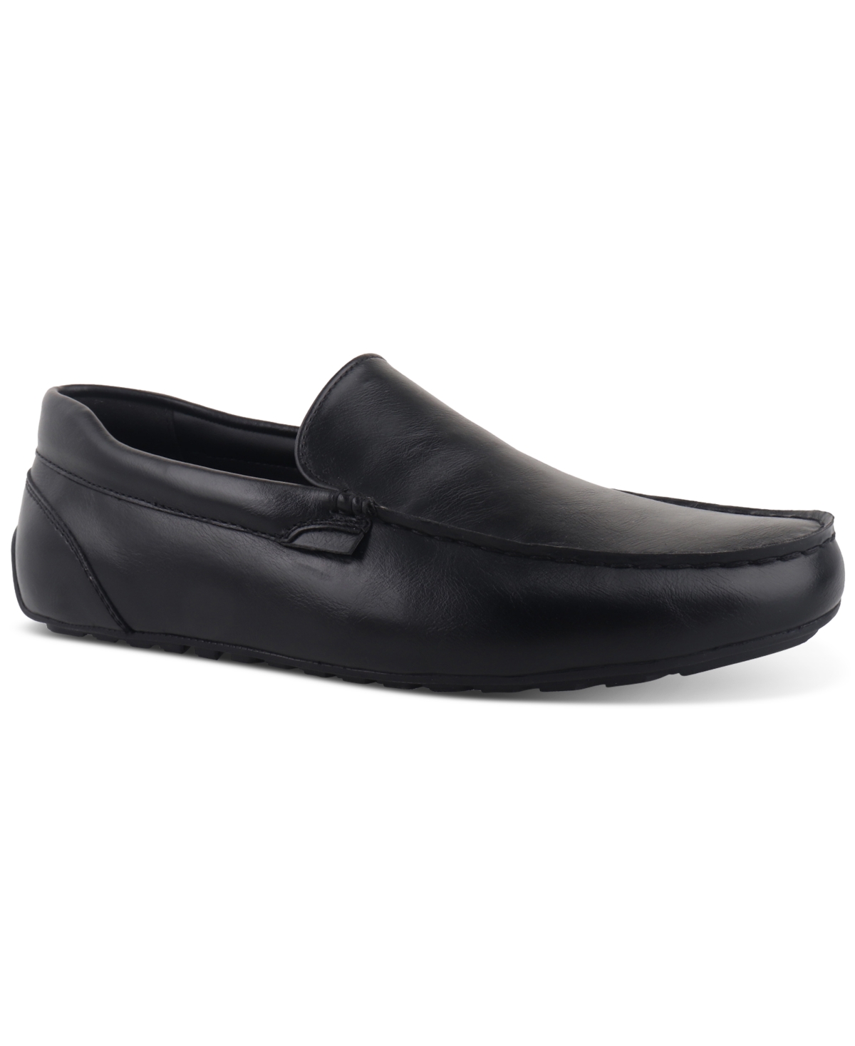 Club Room Men's Martinn Driving Loafer, Created For Macy's In Black