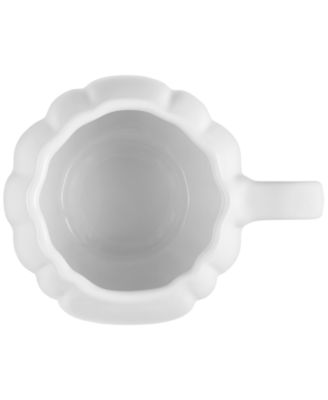 Stoneware Pumpkin Mug with Lid, 14 oz.