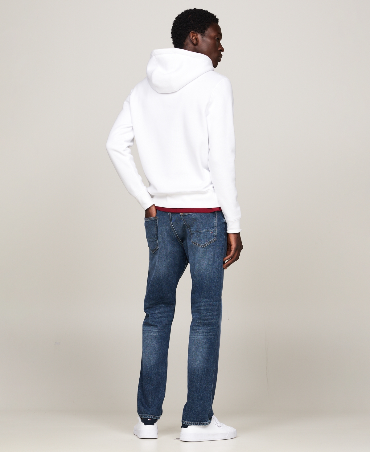 Tommy Hilfiger Men's Embroidered Logo Hoodie