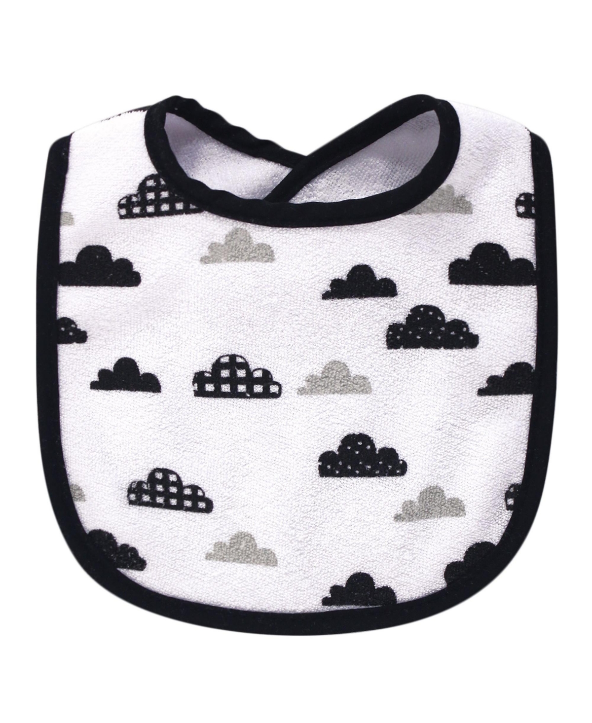 Hudson Baby Cotton Drooler Bib, 10-Pack