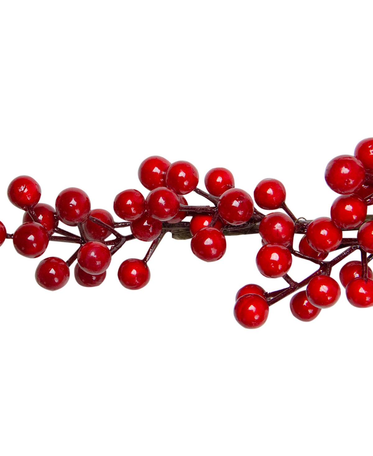 Northlight 5' ShinyBerries Artificial Christmas Garland - Red