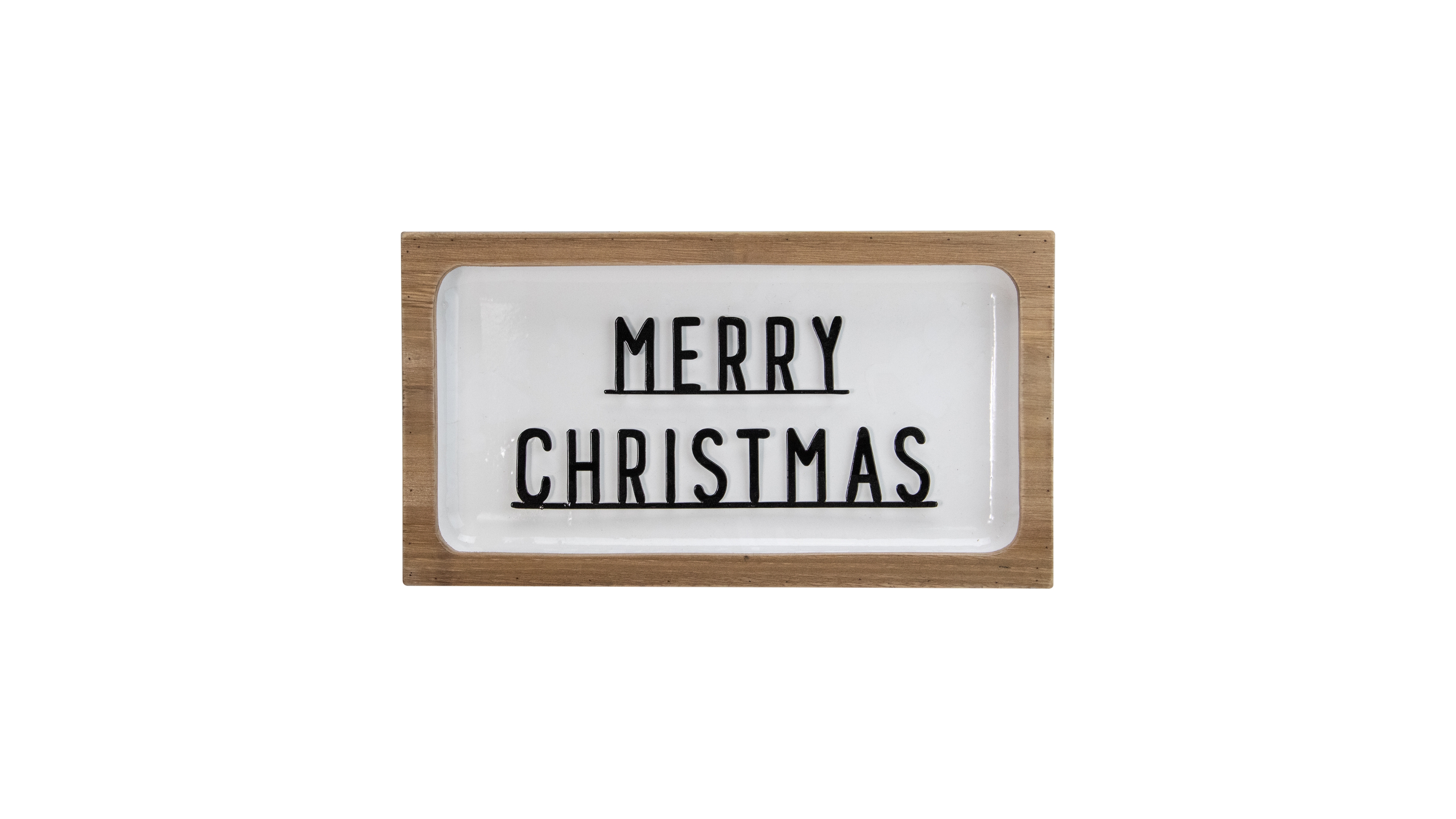 Northlight 3D Wooden "Merry Christmas" Wall or Tabletop Sign 13-Inch