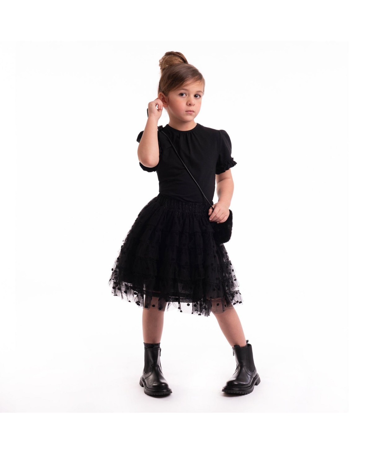 Imoga Collection Big Girls Iris FW24- Black