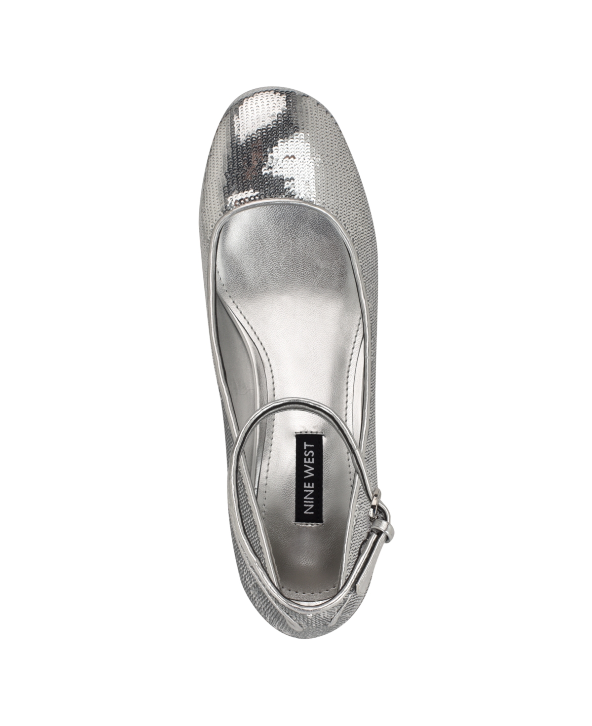 NINE WEST WOMEN'S AMAIZE BLOCK HEEL ANKLE STRAP DRESS PUMPS 