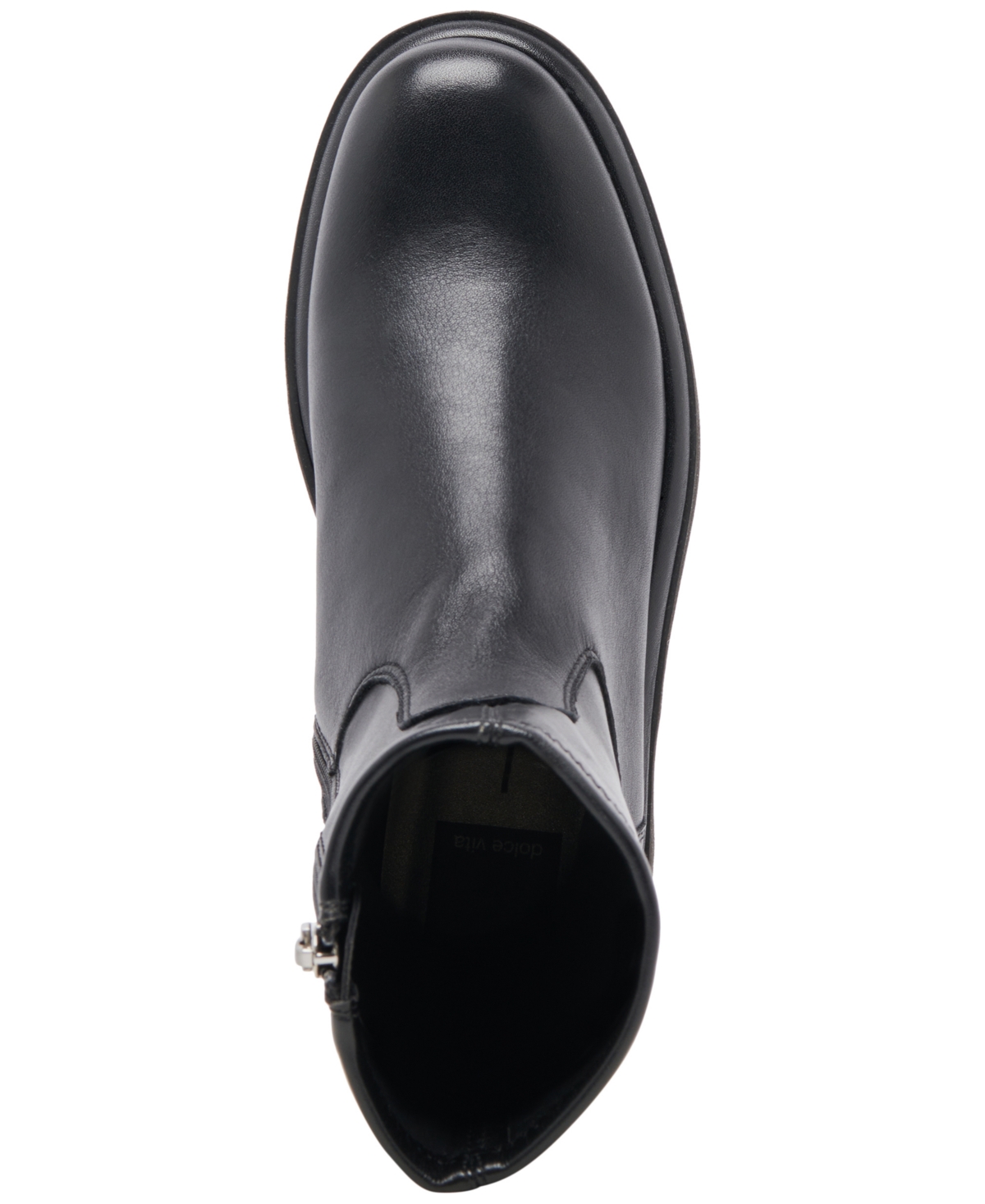 Dolce Vita Simaya H2o Waterproof Platform Bootie In Mahogany Leather