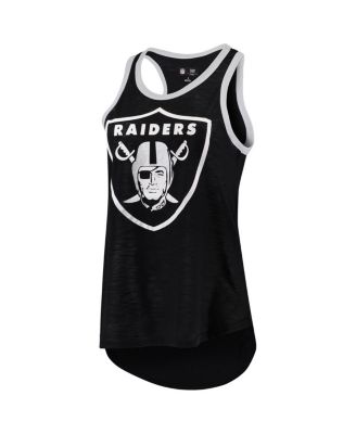 Women's Black Las Vegas Raiders Tater Tank Top