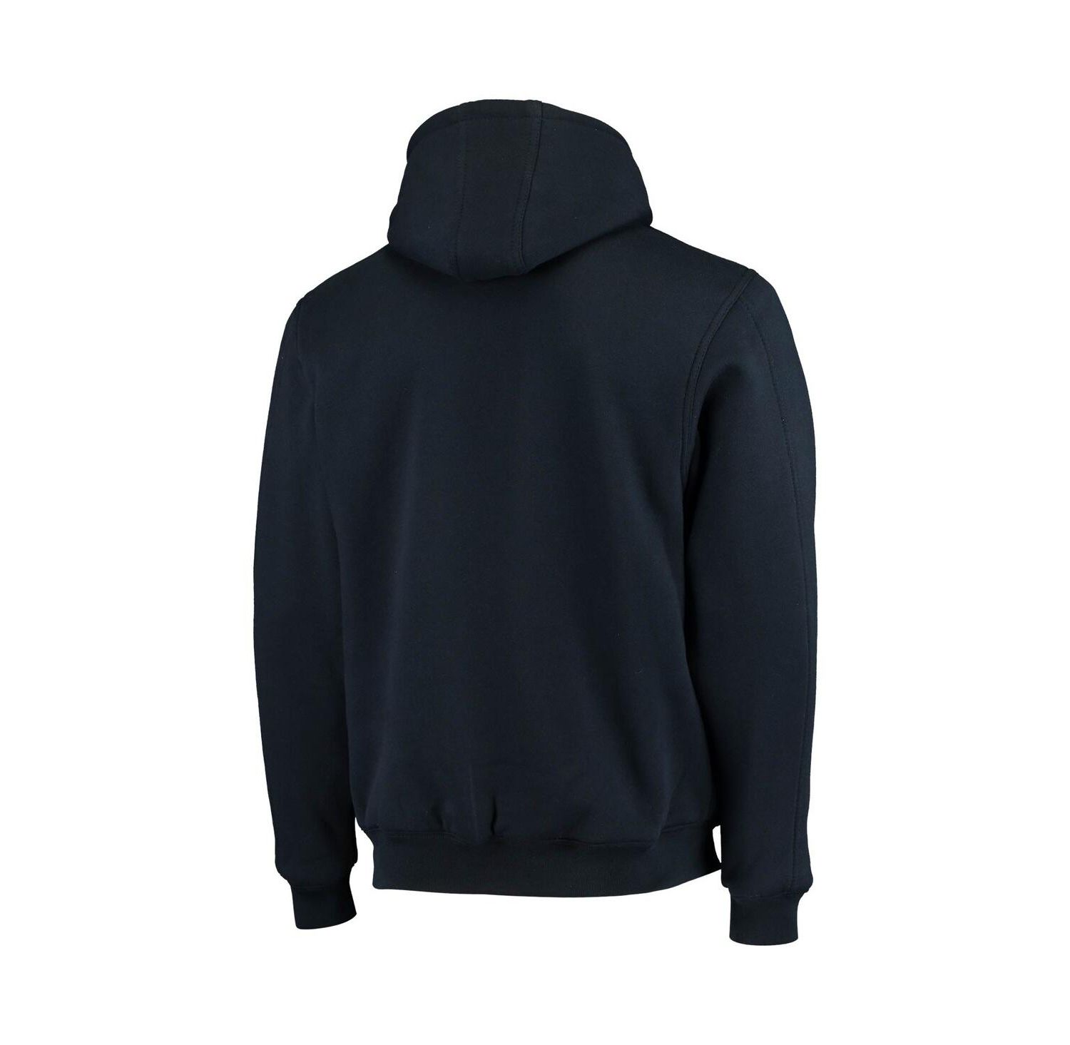 Men's Navy Tennessee Titans Craftsman Thermal-Lined Full-Zip Hoodie