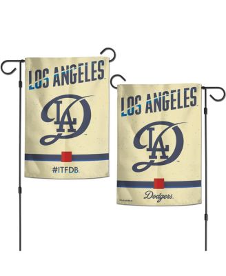 Los Angeles Dodgers 2024 City Connect 12" x 18" Double-Sided Garden Flag