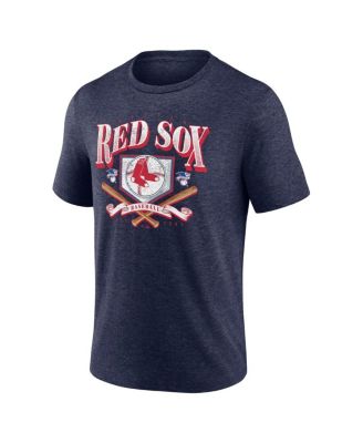 Men's Heather Navy Boston Red Sox Home Team Tri-Blend T-Shirt