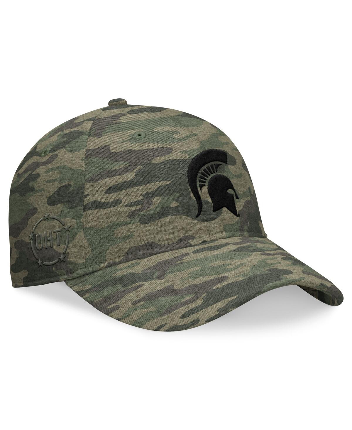Top of the World Men'sMichigan State Spartans Oht Military Appreciation Hound Adjustable Hat - Camo