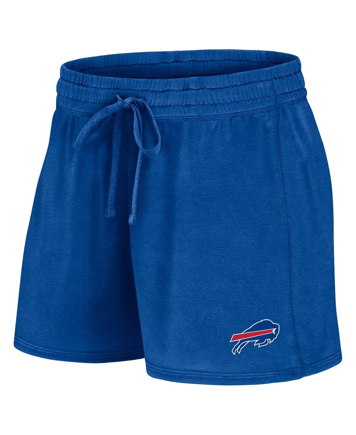 Fanatics Women's Royal Buffalo Bills Start To Finish T-shirt Shorts Combo Pack In Royal
