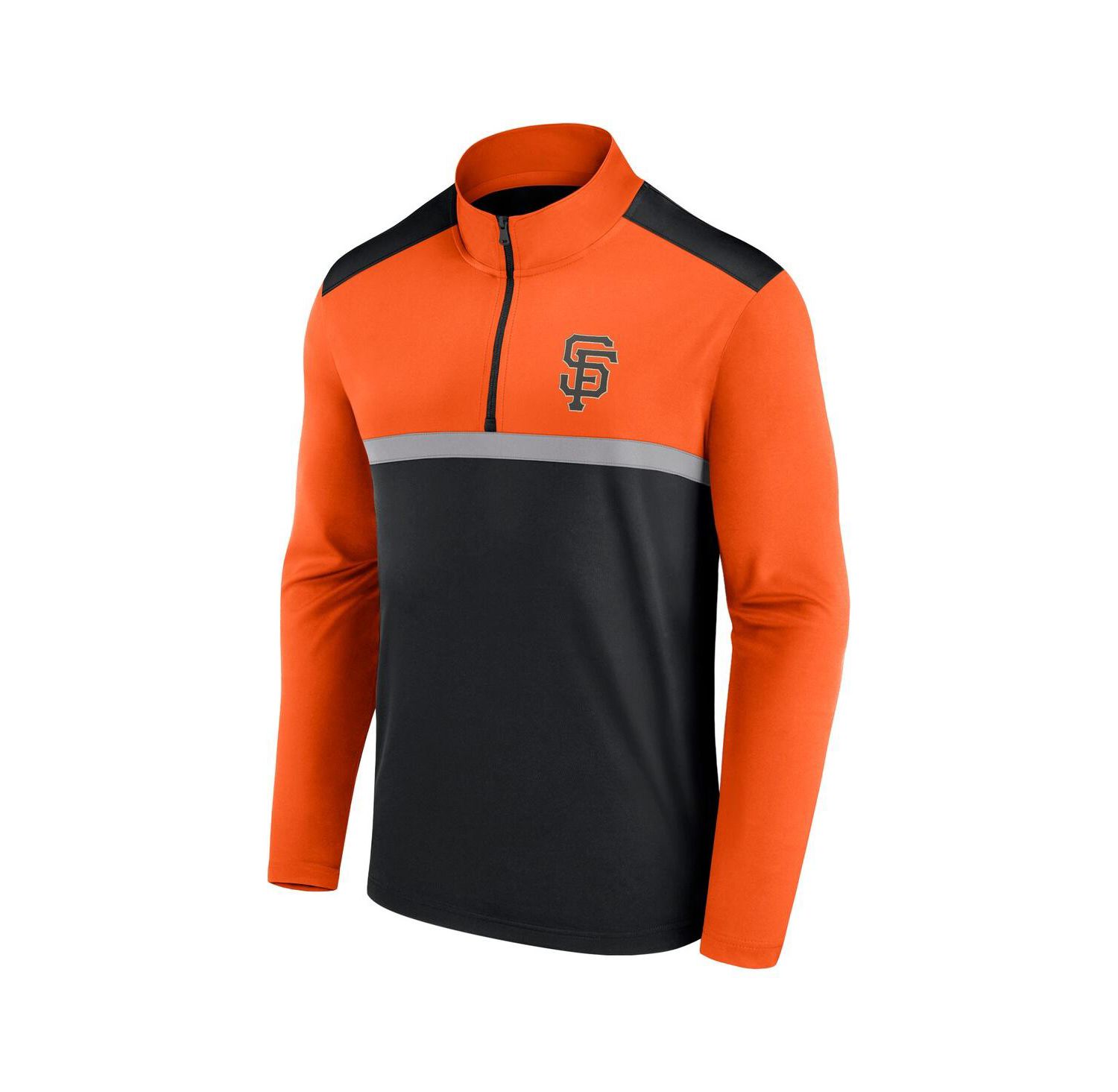 Men's Black San Francisco Giants Unstoppable Quarter-Zip Top