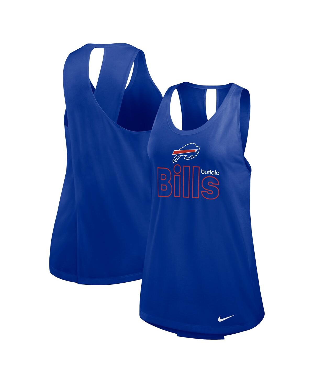 Women's Royal Buffalo Bills Plus Size Performance Tank Top - Royal