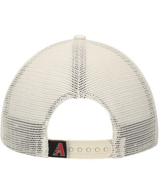 Men's Stone Arizona Diamondbacks Game Day 9TWENTY Adjustable Trucker Hat