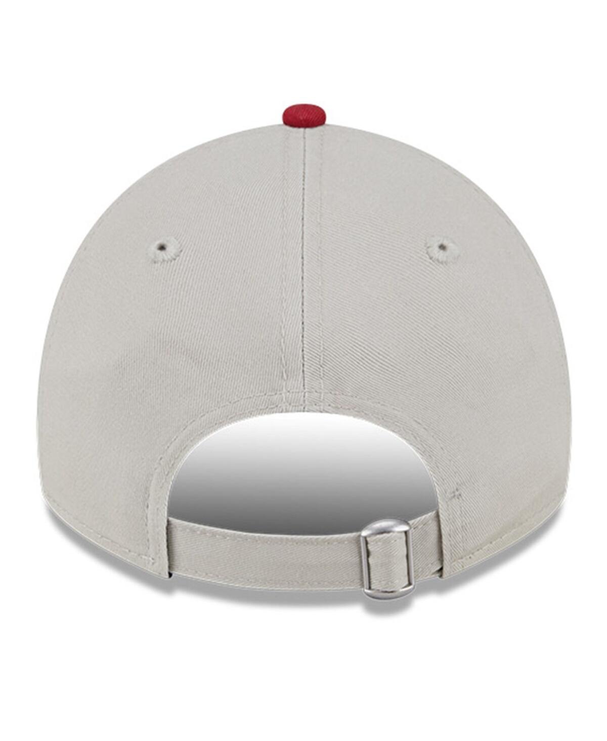 New Era Women's Khaki/red St. Louis Cardinals 2024 Fourth Of July 9twenty Adjustable Hat In Khaki,red