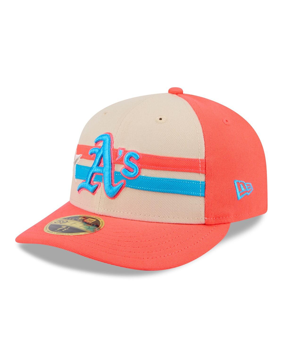 New Era Men'sOakland Athletics 2024 Mlb All-Star Game Low Profile 59FIFTY Fitted Hat - Cream