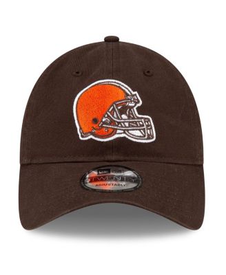 Men's Brown Cleveland Browns Core Classic Primary 9TWENTY Adjustable Hat