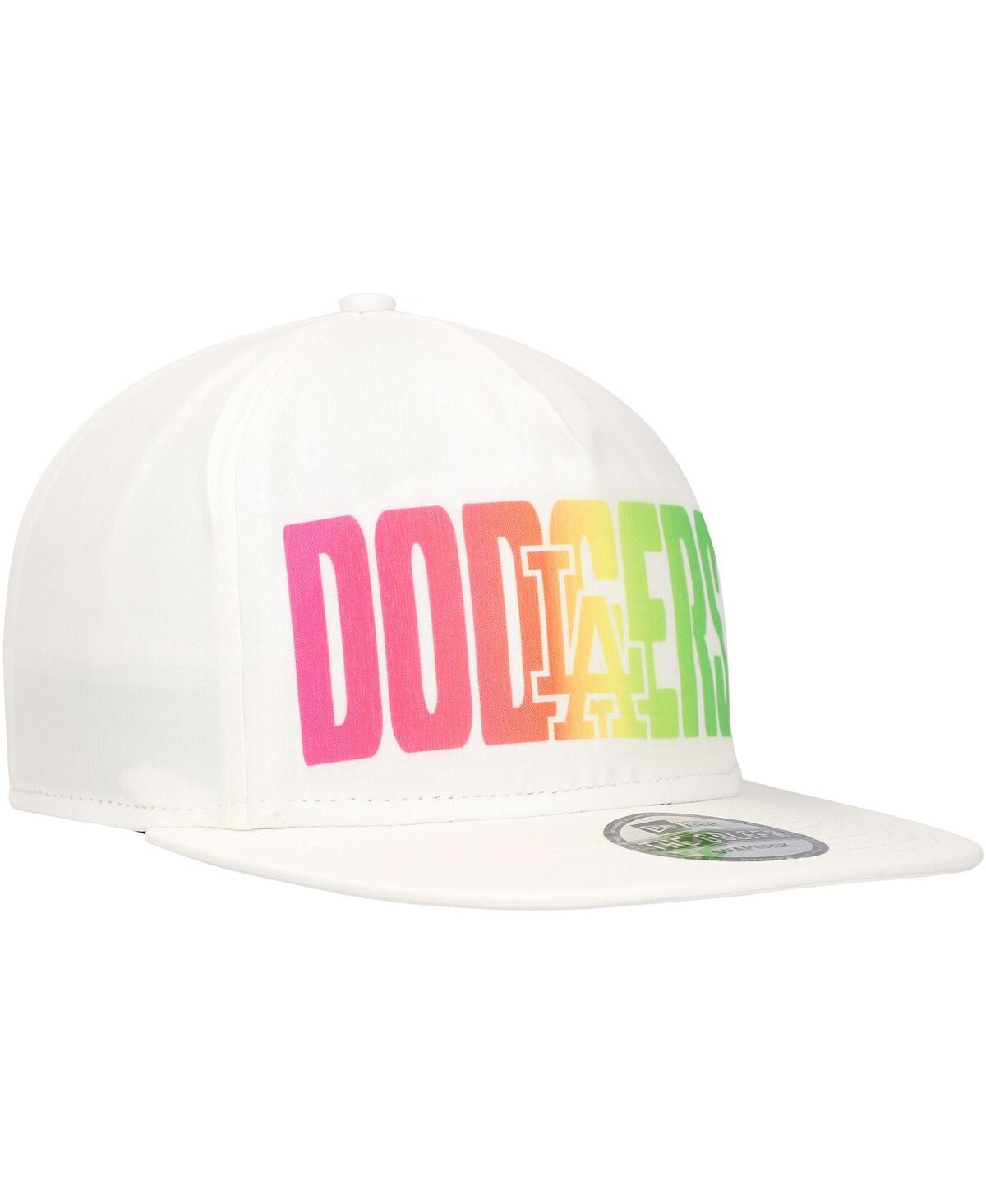New Era Men's White Philadelphia Phillies Spring Spectrum Golfer Snapback Hat In White