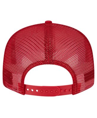 Men's Red Philadelphia Phillies Bikini Bottom Trucker 9FIFTY Snapback Hat