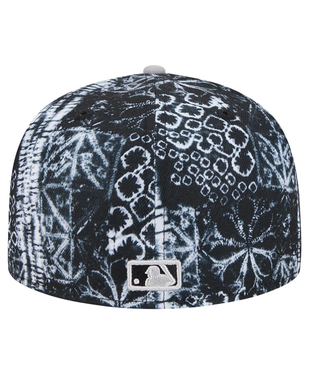 New Era Men'sChicago White Sox Sands 59FIFTY Fitted Hat - Black