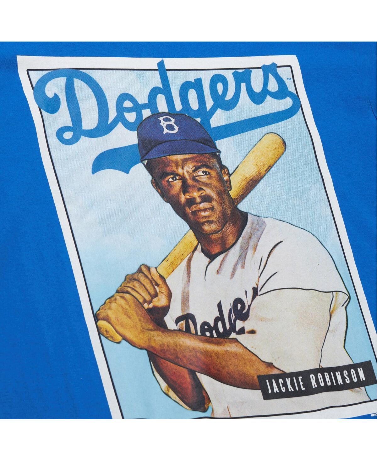Mitchell & Ness Men's Jackie RobinsonBrooklyn Dodgers Cooperstown Collection Collectors Connection T-Shirt - Royal