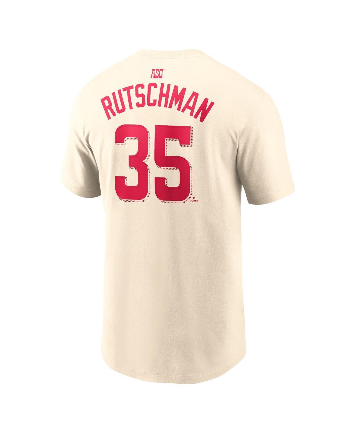 Nike Men's Adley RutschmanAmerican League 2024 Mlb All-Star Game Name Number T-Shirt - Cream