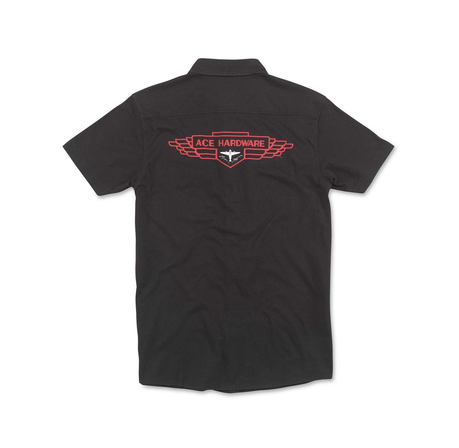 Men's Black Ace Hardware Brew Master Button-Up Shirt
