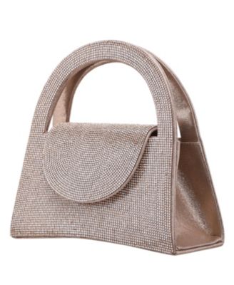 All Over Crystal Satchel Bag